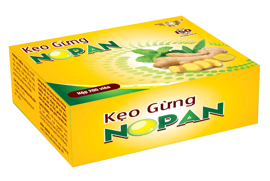 Viên Kẹo Gừng Nopan Kingphar (H/200V)